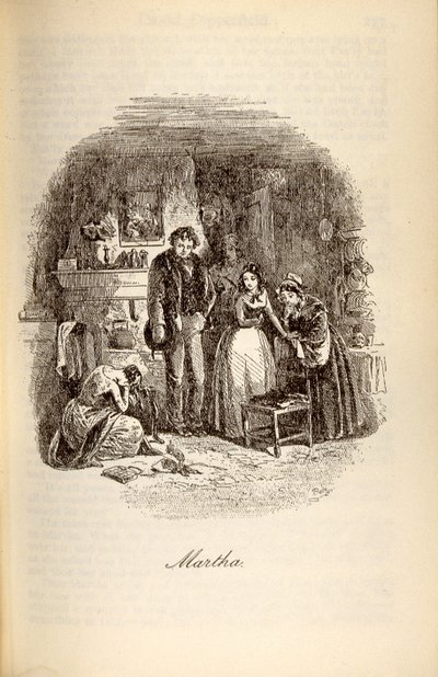 "مارثا" من "ديفيد كوبرفيلد" بقلم تشارلز ديكنز (1812-70) بواسطة هابلوت نايت براون